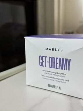 Maelys • Get-Dreamy • Overnight Toning Body Whip • 200ml 6.8oz • NIB SEALED